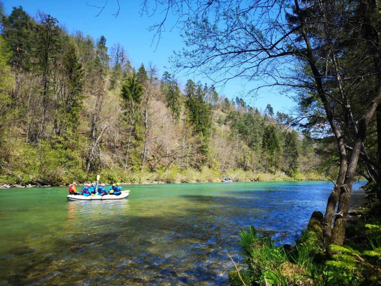 Eco River Camp - Pitches Radovljica Buitenkant foto