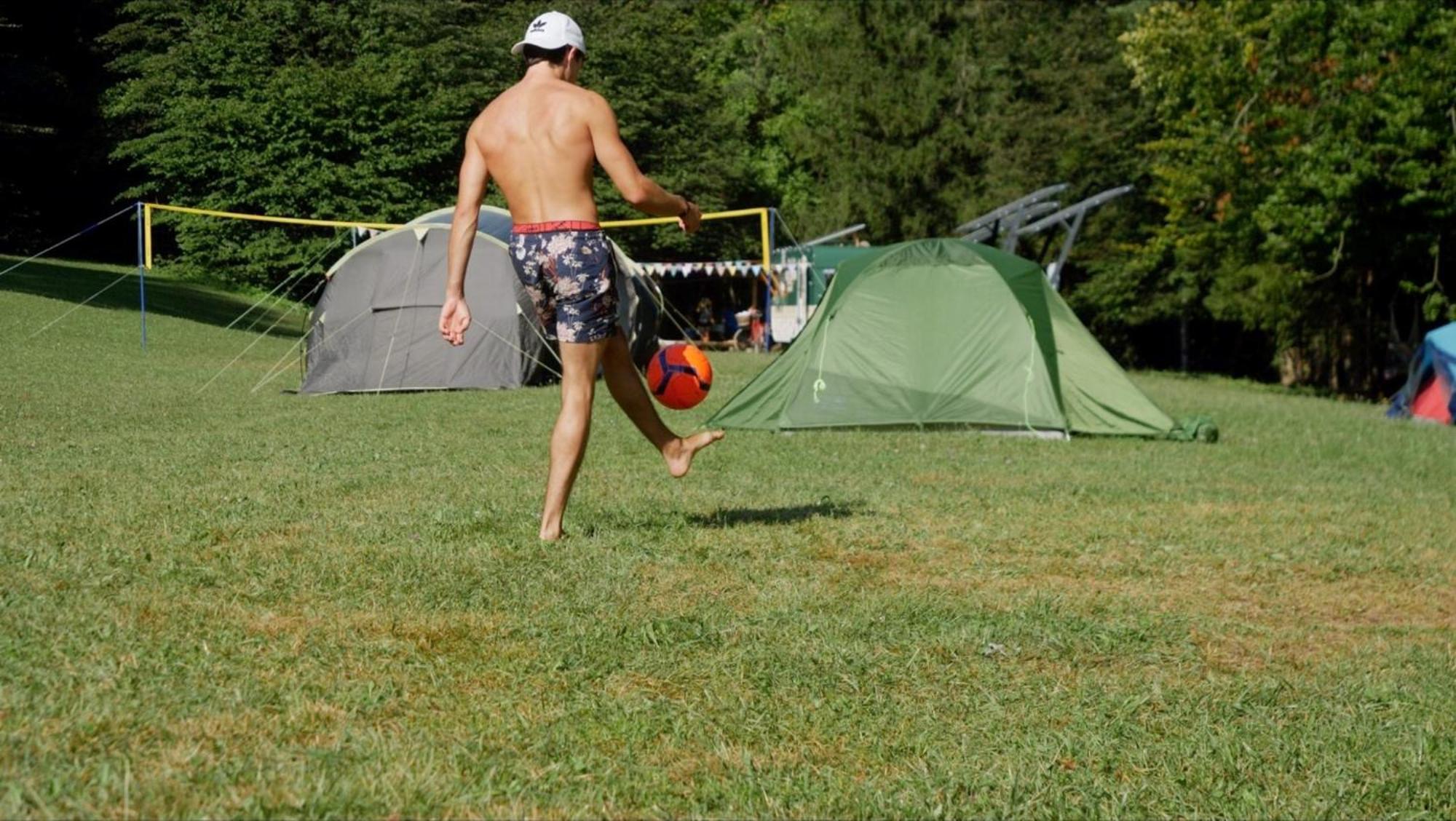Eco River Camp - Pitches Radovljica Buitenkant foto