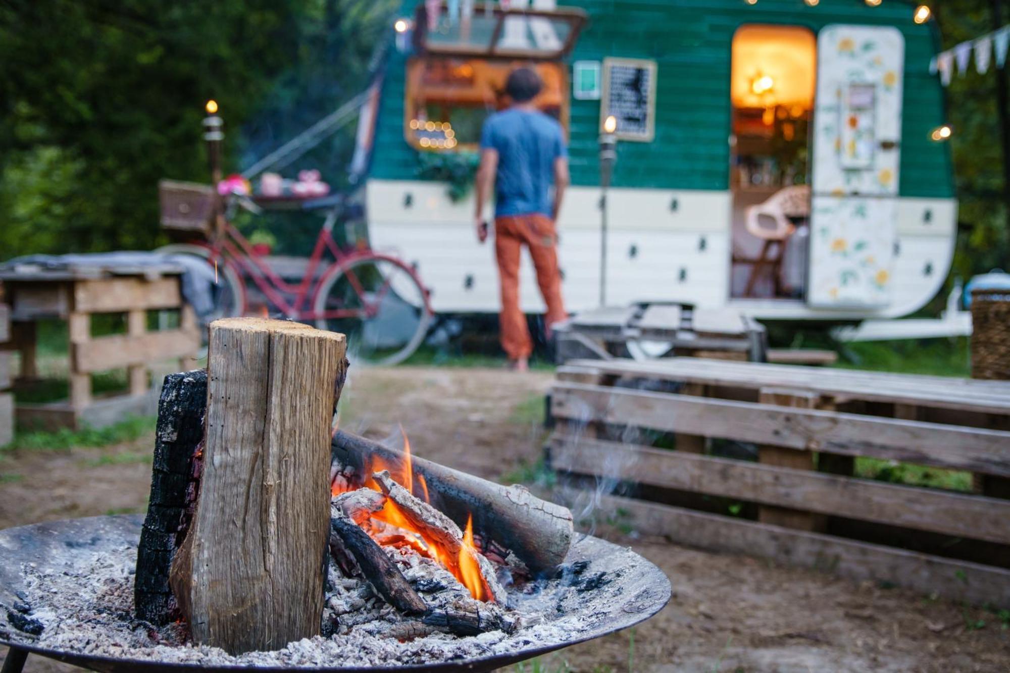Eco River Camp - Pitches Radovljica Buitenkant foto